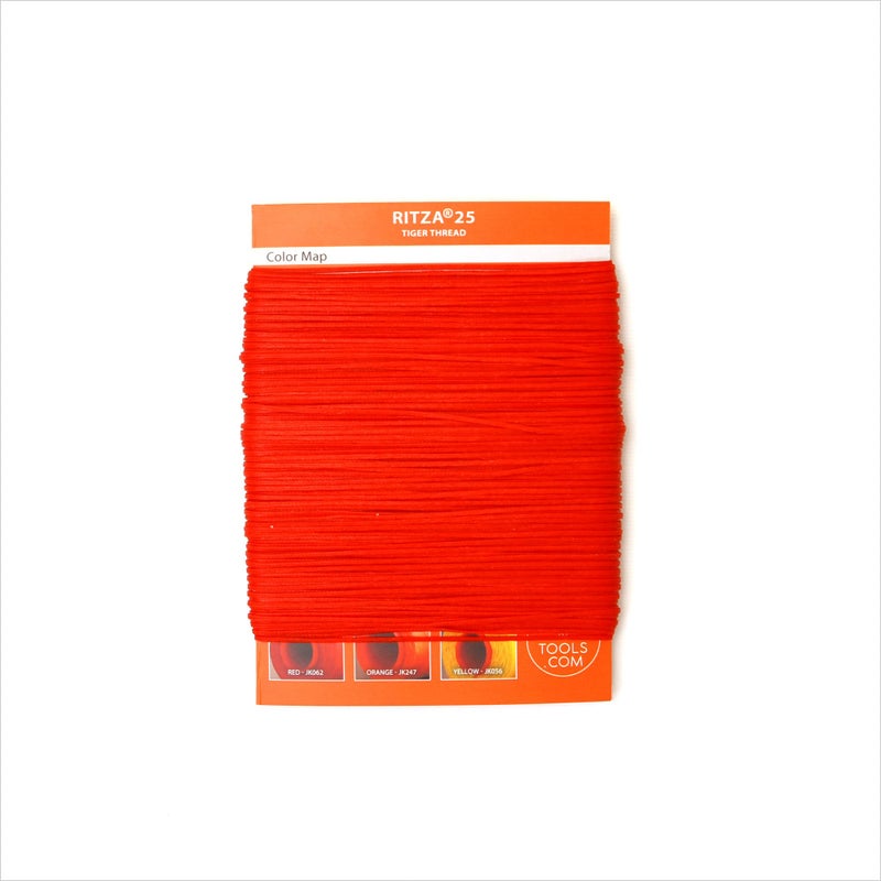 Ritza 25 Tiger Thread RED 1.0mm RITZA 25 Tiger Thread for Leather Craft | Waxed Polyester Saddlers Thread - Image 4